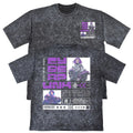 Cyberpunk Streetwear Unisex Mens Carbon Grey 240gsm French Terry Acid Wash T-... Unisex T-shirt, Sweatshirt, Hoodie, Long Sleeve Tee - T-Shirt, Sweatshirt, Hoodie