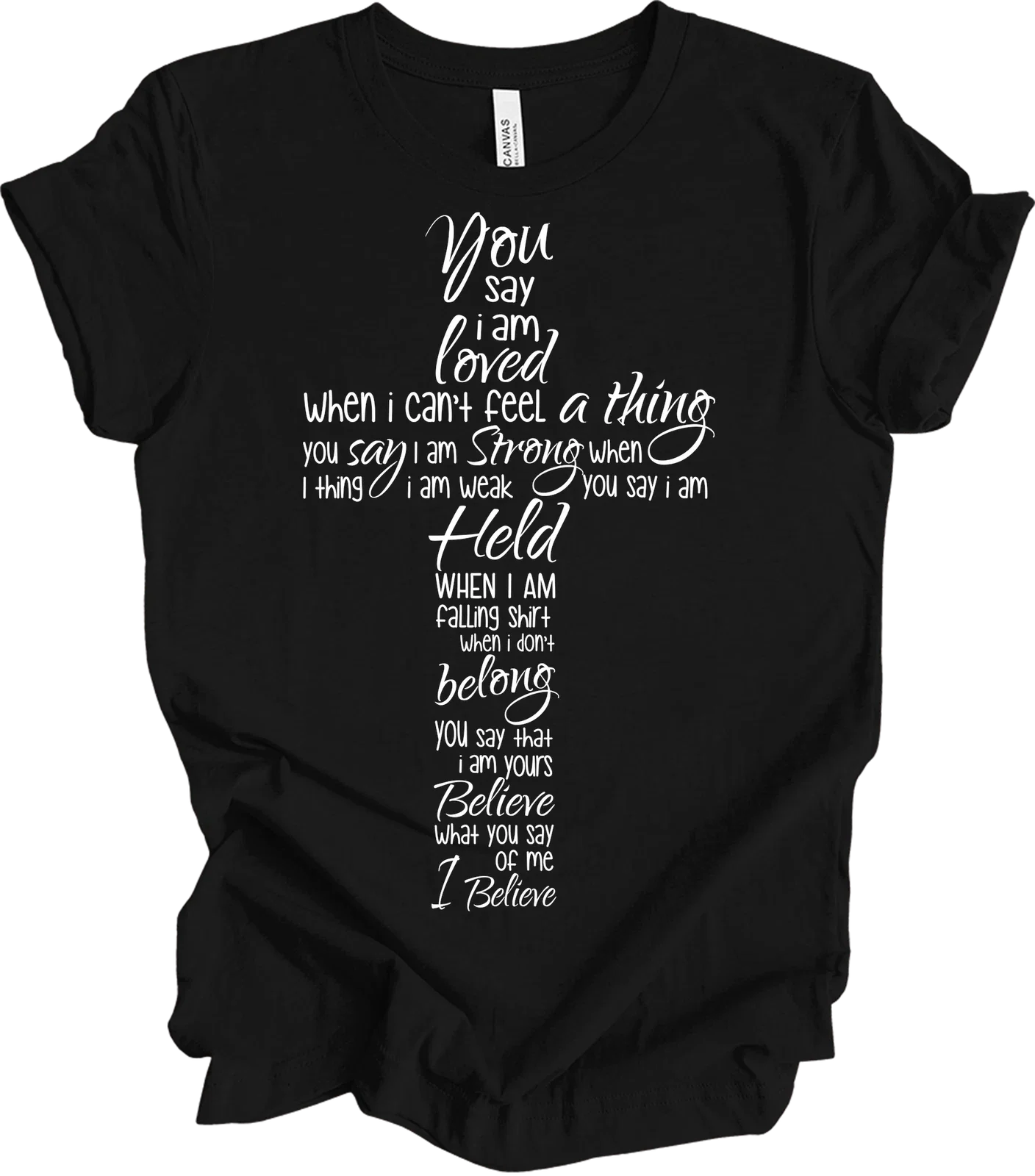 Christian Minimalist Plain Basic T-Shirt - Clean Religious Aesthetic Gift Unisex T-shirt, Sweatshirt, Hoodie, Long Sleeve Tee - T-Shirt, Sweatshirt, Hoodie