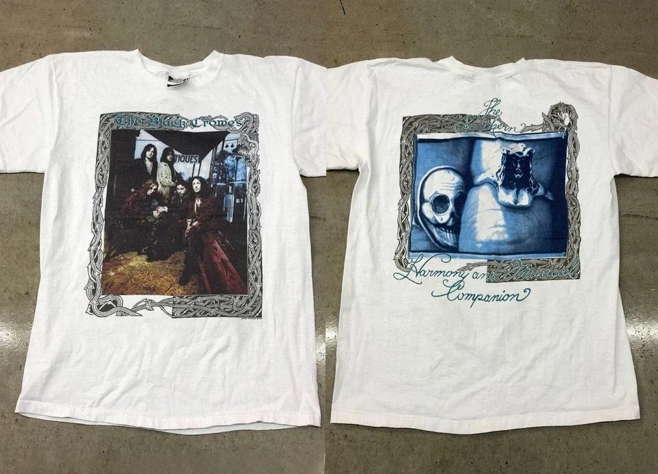 The Black Crowes The Southern Harmony and Musical Companion Tour Concert 1992 T- Unisex T-shirt, Sweatshirt, Hoodie, Long Sleeve Tee - T-Shirt, Sweatshirt, Hoodie