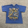 Vintage Y2K Vertical Venom BMX Bike Shirt Teens XL 18x22 Blue Unisex T-shirt, Sweatshirt, Hoodie, Long Sleeve Tee - T-Shirt, Sweatshirt, Hoodie