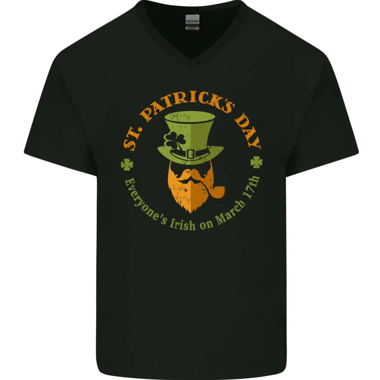 Everyones Irish on St Patricks Day Beer Mens V-Neck Cotton T-Shirt Unisex T-shirt, Sweatshirt, Hoodie, Long Sleeve Tee - T-Shirt, Sweatshirt, Hoodie