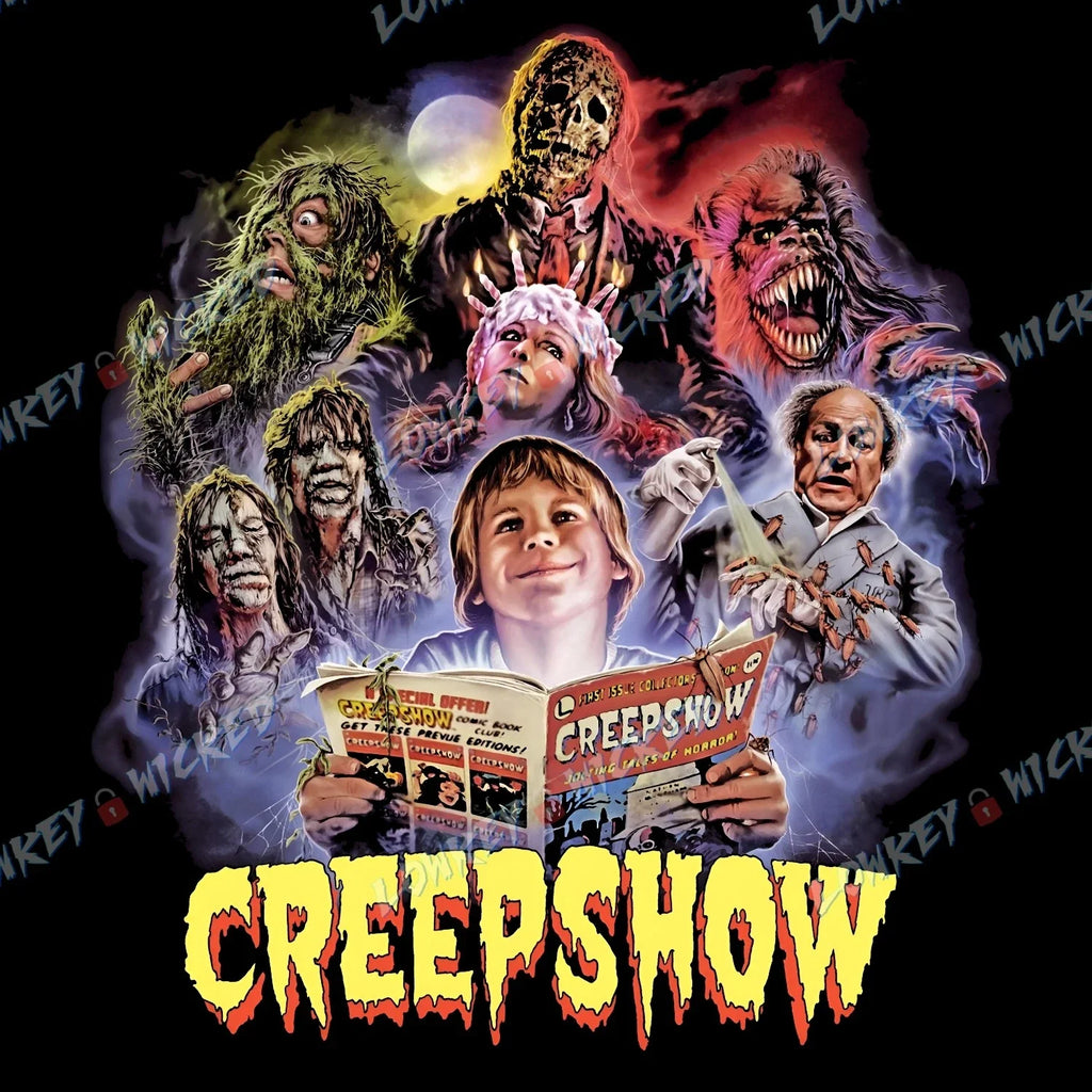 Creepshow T-Shirt | Horror Movie Graphic Art | Stephen King, George Romero Unisex T-shirt, Sweatshirt, Hoodie, Long Sleeve Tee - T-Shirt, Sweatshirt, Hoodie
