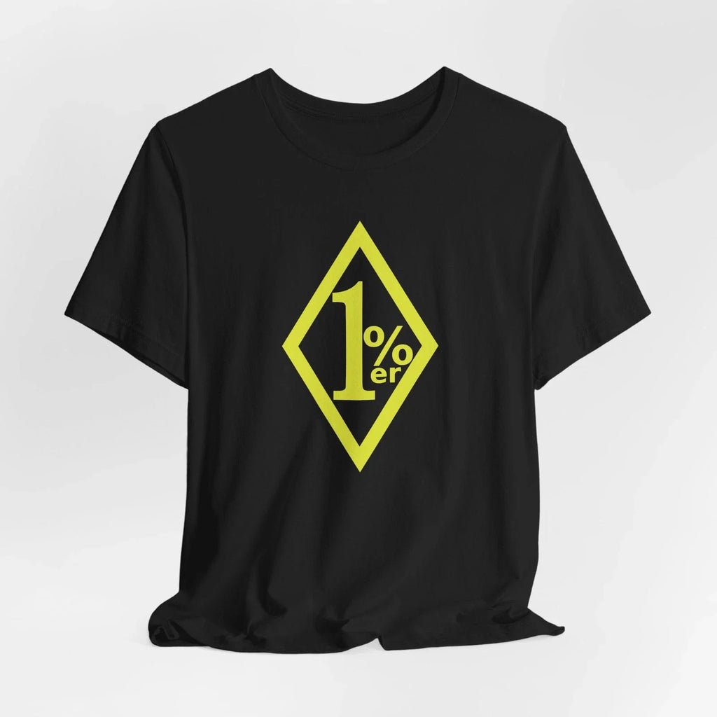 Outlaw Biker 1 Percenter SHIRT 1%er Tee Shirt Yellow Logo S-5XL Unisex T-shirt, Sweatshirt, Hoodie, Long Sleeve Tee - T-Shirt, Sweatshirt, Hoodie