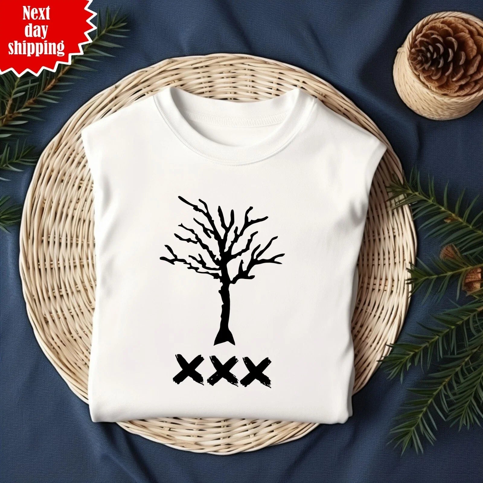 XXX Tree T-Shirt Printed 100% Cotton Short Sleeve New Design Unisex Tee Tops Unisex T-shirt, Sweatshirt, Hoodie, Long Sleeve Tee - T-Shirt, Sweatshirt, Hoodie