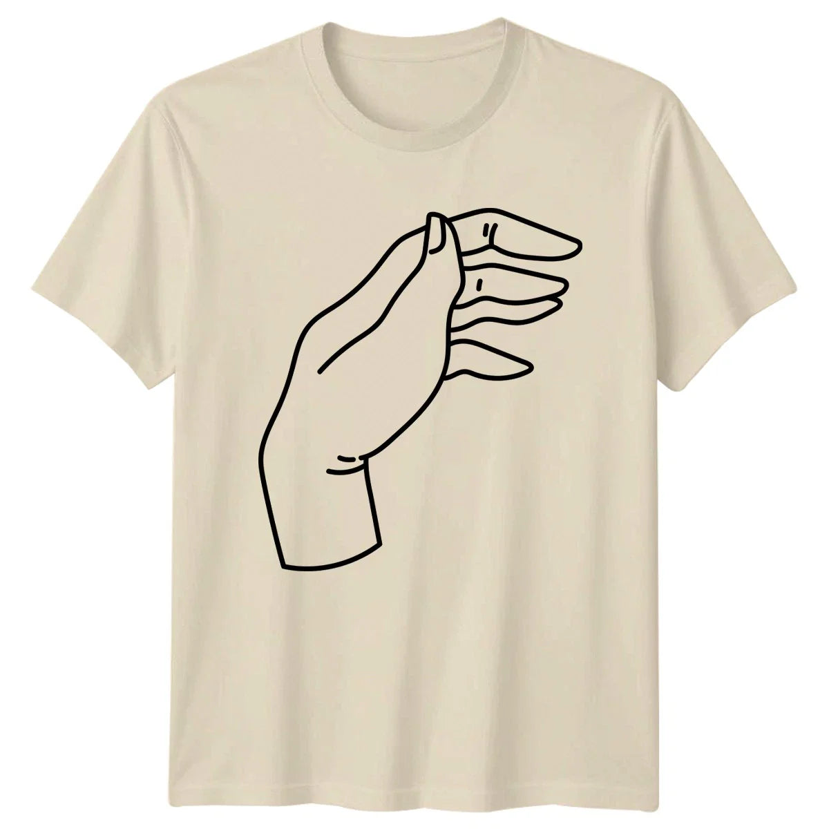 Minimalist Hand Line Art Design T-Shirt Line Art Art Birthday Gift Unisex T-shirt, Sweatshirt, Hoodie, Long Sleeve Tee - T-Shirt, Sweatshirt, Hoodie