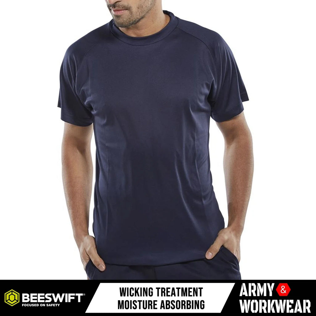 Mens Performance Work Cool T-Shirt 150gsm Moisture absorbing Breathable Fabric Unisex T-shirt, Sweatshirt, Hoodie, Long Sleeve Tee - T-Shirt, Sweatshirt, Hoodie