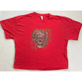 Gildan Mens 3XL T-Shirt Red Steampunk Cyborg Skull Graphic Tee Unisex T-shirt, Sweatshirt, Hoodie, Long Sleeve Tee - T-Shirt, Sweatshirt, Hoodie