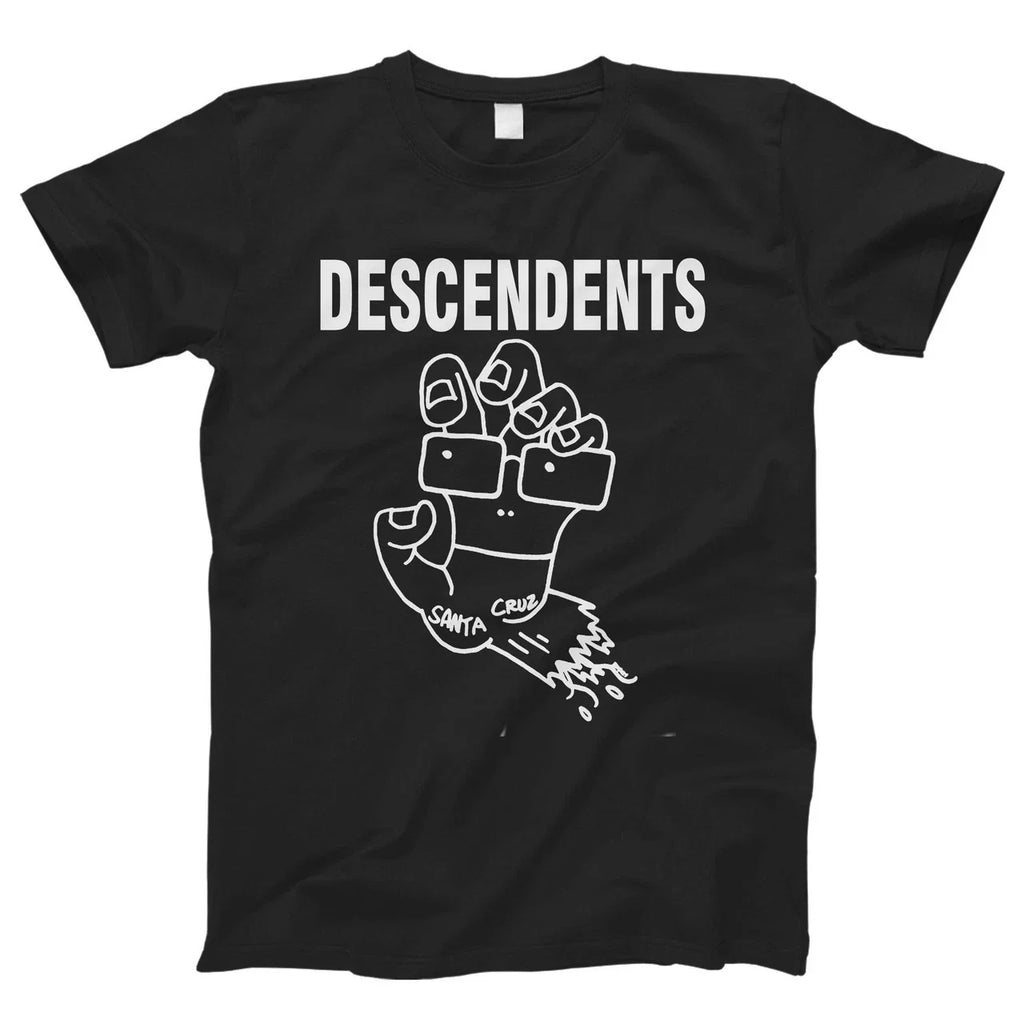 DESCENDENTS T-shirt, Santa Cruz, Music Band Rock Punk Goth Metal Unisex Te Unisex T-shirt, Sweatshirt, Hoodie, Long Sleeve Tee - T-Shirt, Sweatshirt, Hoodie