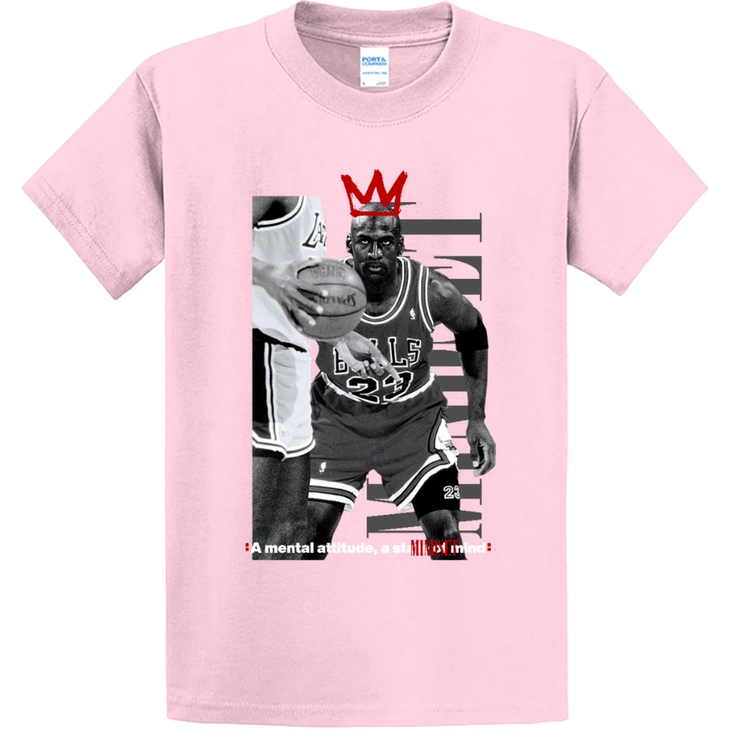 NEW STREETWEAR ON DEMAND MJ MINDSET VOL 2 PINK TEE SHIRT SMALL-4XLARGE MADE USA Unisex T-shirt, Sweatshirt, Hoodie, Long Sleeve Tee - T-Shirt, Sweatshirt, Hoodie