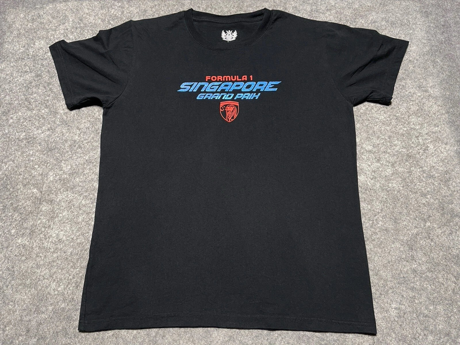Singapore Grand Prix Racing Night Race Marina Bay Street Circuit Shirt Large Blk Unisex T-shirt, Sweatshirt, Hoodie, Long Sleeve Tee - T-Shirt, Sweatshirt, Hoodie