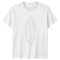 Minimalist Rose Gold Glitter Botanical Leaf Womens T-Shirt Geometric Art Nature Unisex T-shirt, Sweatshirt, Hoodie, Long Sleeve Tee - T-Shirt, Sweatshirt, Hoodie