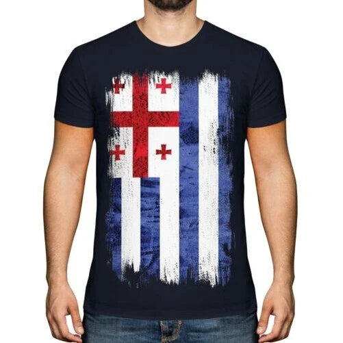 Ajaria Grunge Flag T-Shirt T-Shirt Top Football Gift Jersey Clothes Unisex T-shirt, Sweatshirt, Hoodie, Long Sleeve Tee - T-Shirt, Sweatshirt, Hoodie