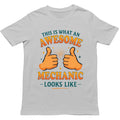 This is What an Awesome Mechanic Looks Like T Shirt - Gift for Men, Women, kids Unisex T-shirt, Sweatshirt, Hoodie, Long Sleeve Tee - T-Shirt, Sweatshirt, Hoodie