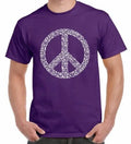 Camiseta Hombre Tribal Peace Symbol CND - Festival Hippie Anti Guerra Unisex T-shirt, Sweatshirt, Hoodie, Long Sleeve Tee - T-Shirt, Sweatshirt, Hoodie