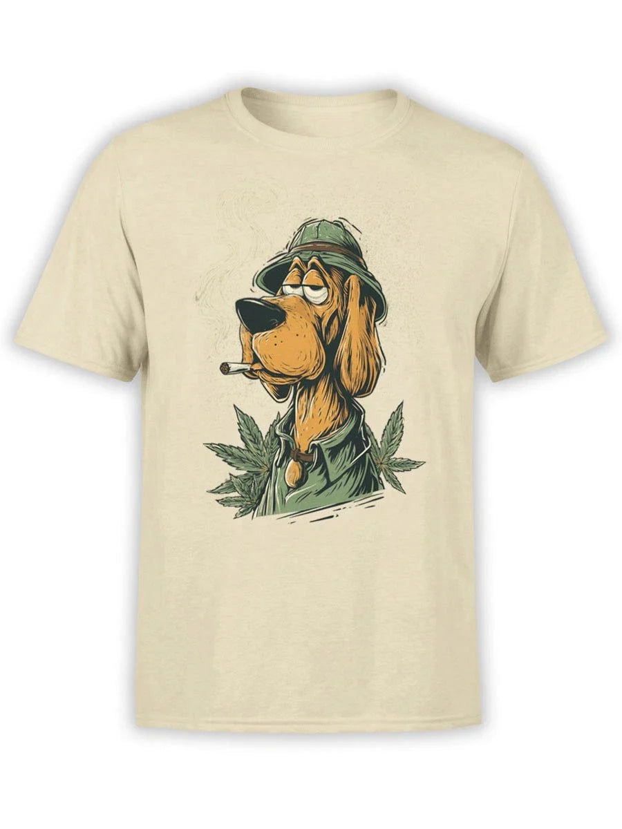 FANTUCCI High Hound T-Shirt | Funny Chill Dog Tee | Unisex Unisex T-shirt, Sweatshirt, Hoodie, Long Sleeve Tee - T-Shirt, Sweatshirt, Hoodie