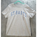 St. Barts Heather Grey Graphic T-Shirt XL Short Sleeve Casual Tee Unisex T-shirt, Sweatshirt, Hoodie, Long Sleeve Tee - T-Shirt, Sweatshirt, Hoodie