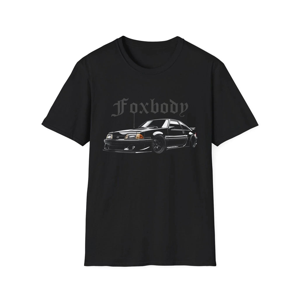 Foxbody Mustang T-Shirt | Slammed 5.0 GT Coupe Graphic Tee Street Style Unisex T-shirt, Sweatshirt, Hoodie, Long Sleeve Tee - T-Shirt, Sweatshirt, Hoodie