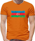 Aserbaidschan Grunge Flagge - Herren - Aserbaidschanischer Country Baku Flaggen Unisex T-shirt, Sweatshirt, Hoodie, Long Sleeve Tee - T-Shirt, Sweatshirt, Hoodie