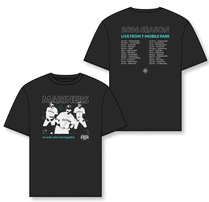 Seattle Mariners Emo Night T-Shirt Giveaway 2026 Unisex T-shirt, Sweatshirt, Hoodie, Long Sleeve Tee - T-Shirt, Sweatshirt, Hoodie