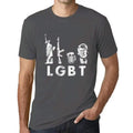 Men's Graphic T-Shirt Lgbt Liberty Guns Beer Eco-Friendly Limited Edition Unisex T-shirt, Sweatshirt, Hoodie, Long Sleeve Tee - T-Shirt, Sweatshirt, Hoodie