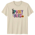 Spooky Vibes Womens T-Shirt Spooky Aesthetic Halloween Halloween Gift For Her Unisex T-shirt, Sweatshirt, Hoodie, Long Sleeve Tee - T-Shirt, Sweatshirt, Hoodie