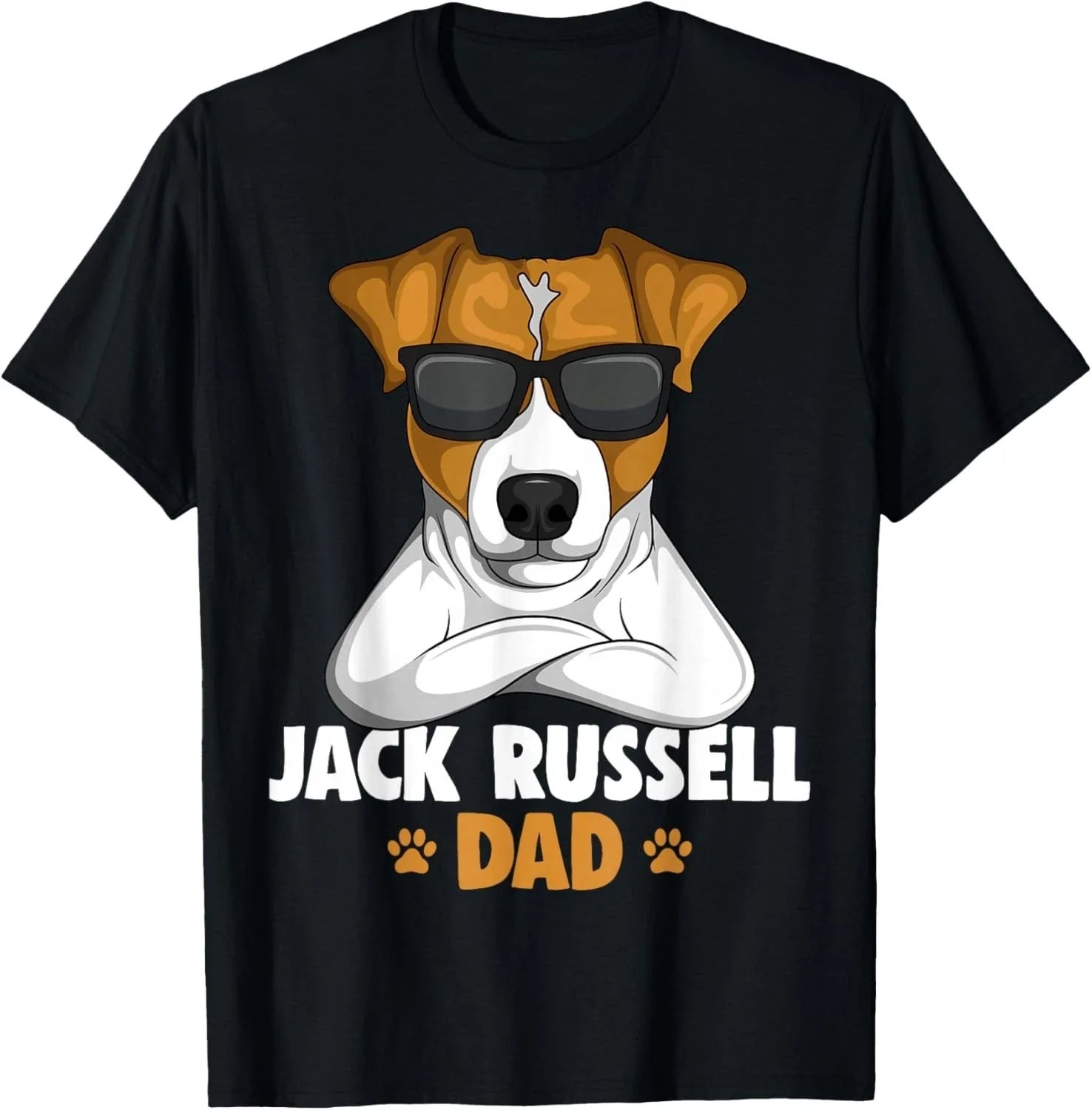Jack Russell Terrier Dad Dog Gift Unisex T-Shirt Unisex T-shirt, Sweatshirt, Hoodie, Long Sleeve Tee - T-Shirt, Sweatshirt, Hoodie