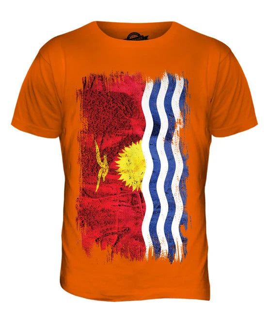 KIRIBATI GRUNGE FLAG MENS T SHIRT TEE SHIRT XS S M L XL 2XL 3XL 4XL 5XL Unisex T-shirt, Sweatshirt, Hoodie, Long Sleeve Tee - T-Shirt, Sweatshirt, Hoodie
