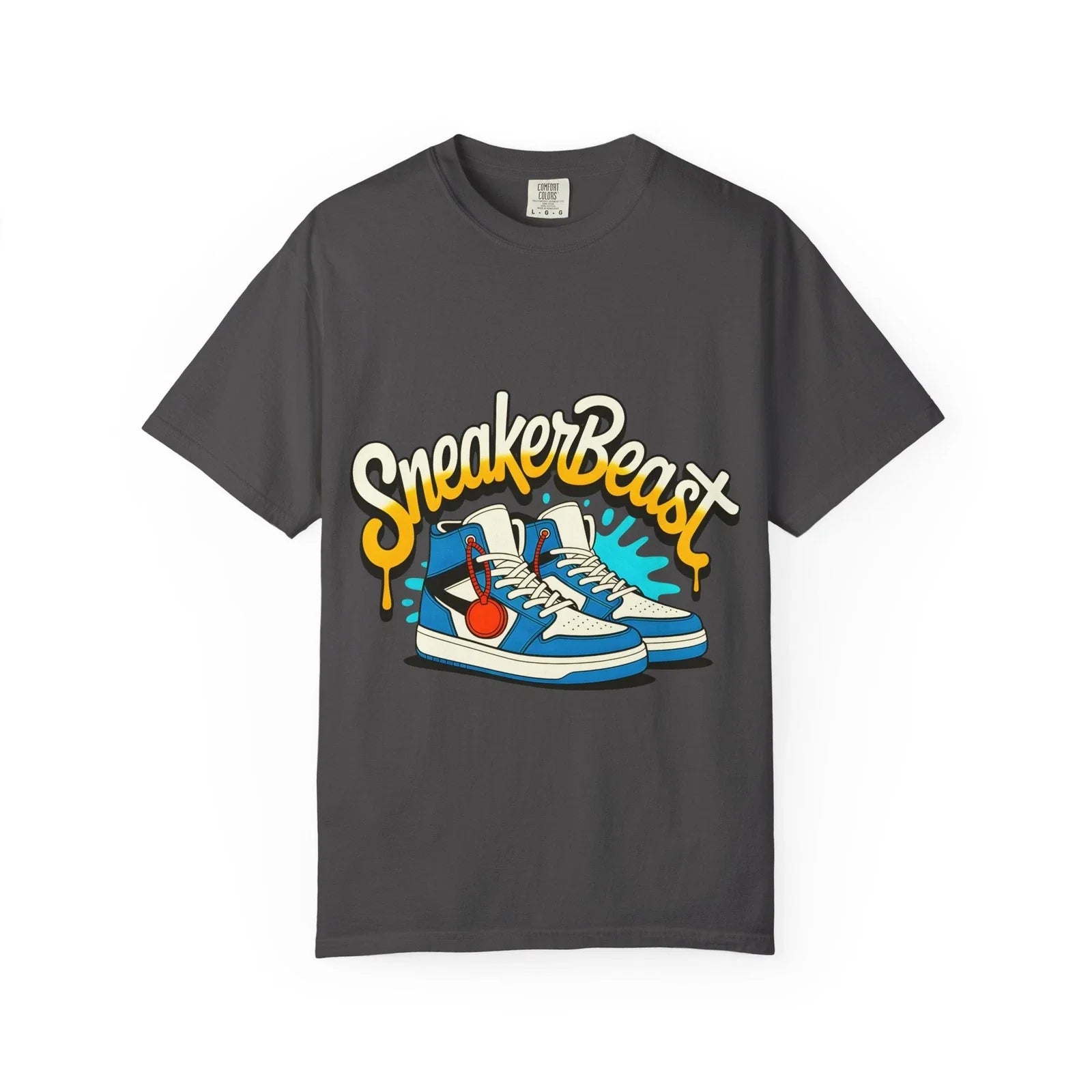 Sneaker Beast T Shirt Retro Streetwear Sneakerhead Graphic Heavyweight Tee Unisex T-shirt, Sweatshirt, Hoodie, Long Sleeve Tee - T-Shirt, Sweatshirt, Hoodie