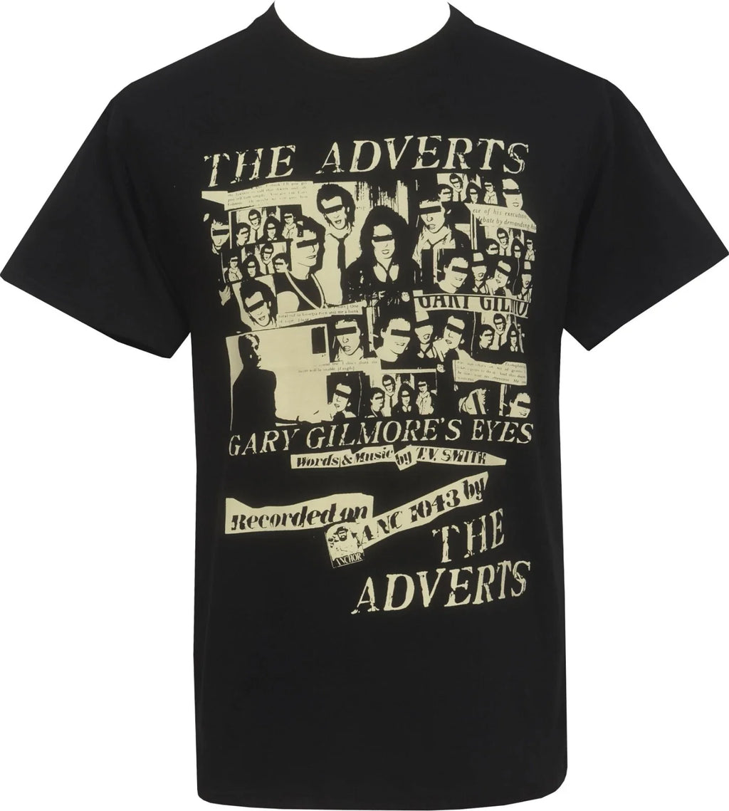 The Adverts Men's Punk T-Shirt Gary Gilmores Eyes Gaye Advert 1977 Unisex T-shirt, Sweatshirt, Hoodie, Long Sleeve Tee - T-Shirt, Sweatshirt, Hoodie
