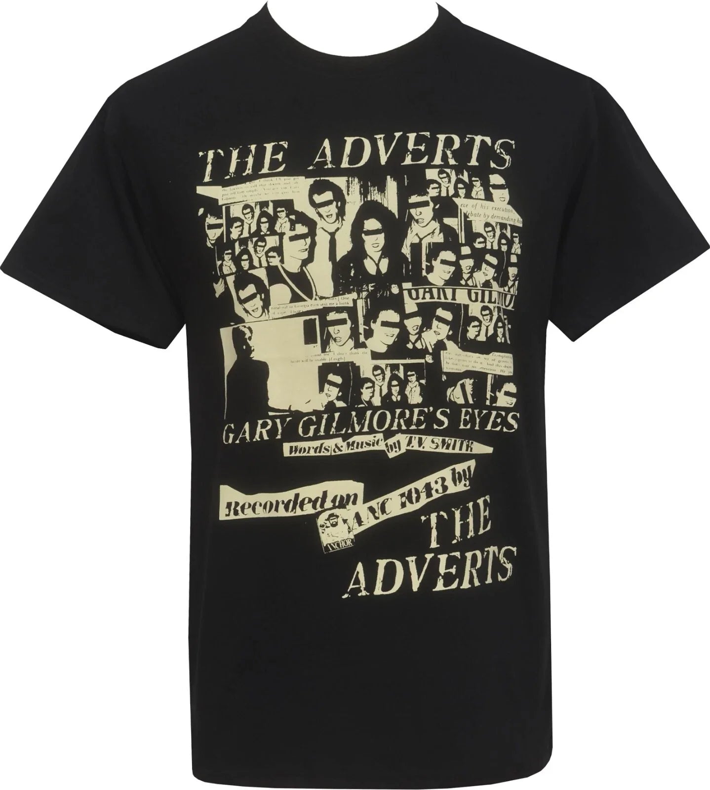 The Adverts Men's Punk T-Shirt Gary Gilmores Eyes Gaye Advert 1977 Unisex T-shirt, Sweatshirt, Hoodie, Long Sleeve Tee - T-Shirt, Sweatshirt, Hoodie