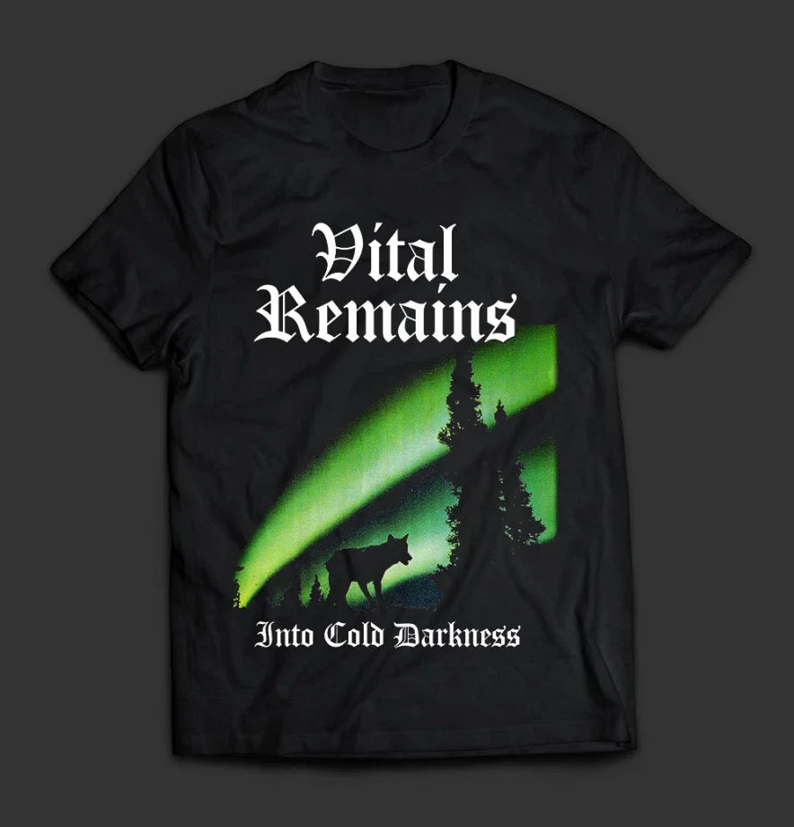 Vital Remains  Into Cold Darkness Long Sleeve T-Shirt Unisex T-shirt, Sweatshirt, Hoodie, Long Sleeve Tee - T-Shirt, Sweatshirt, Hoodie
