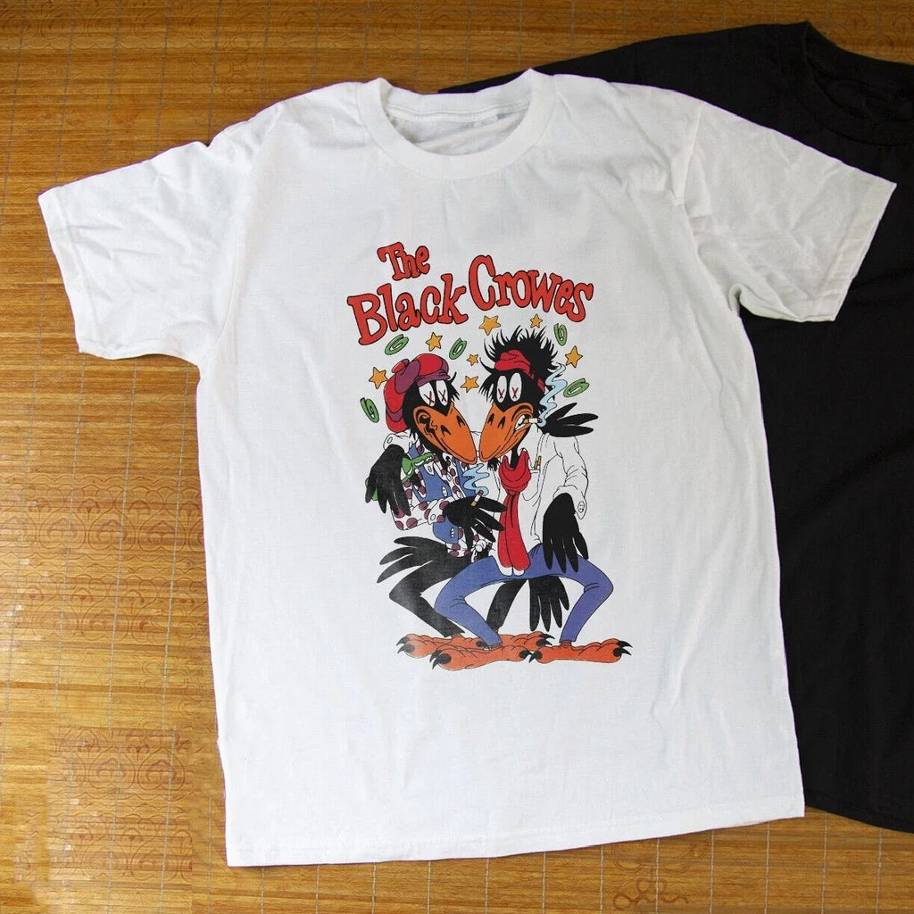 1990 The Black Crowes White Unisex Cotton White All size Gift Family Unisex T-shirt, Sweatshirt, Hoodie, Long Sleeve Tee - T-Shirt, Sweatshirt, Hoodie