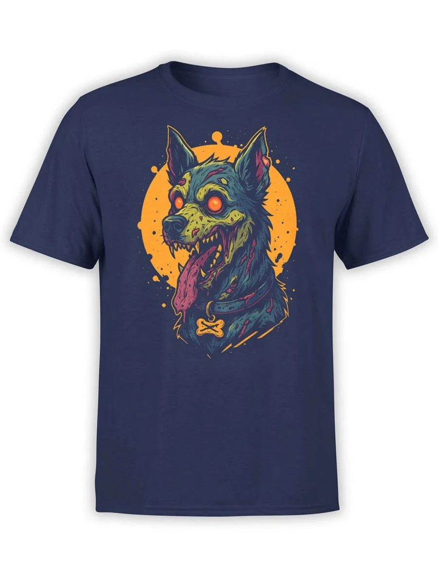 FANTUCCI Zombie Pup T-Shirt | Scary Cool Dog Graphic Tee | Unisex Unisex T-shirt, Sweatshirt, Hoodie, Long Sleeve Tee - T-Shirt, Sweatshirt, Hoodie