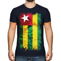 TOGO GRUNGE FLAG MENS T-SHIRT TEE TOP TOGOLESE SHIRT FOOTBALL JERSEY GIFT Unisex T-shirt, Sweatshirt, Hoodie, Long Sleeve Tee - T-Shirt, Sweatshirt, Hoodie