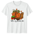 Fall is my favorite color T-Shirt Cozy Aesthetic Seasonal Harvest Unisex T-shirt, Sweatshirt, Hoodie, Long Sleeve Tee - T-Shirt, Sweatshirt, Hoodie