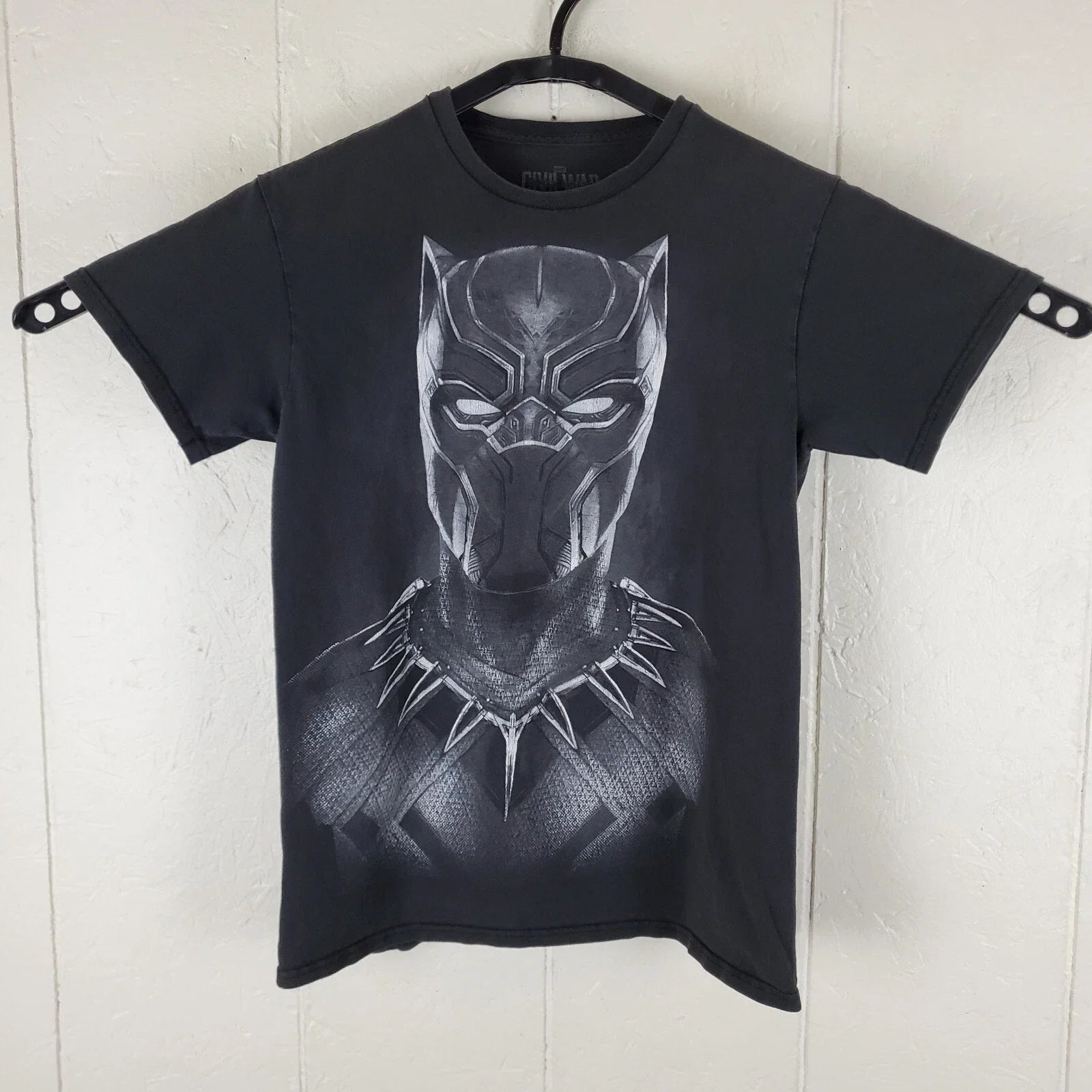 Captain America Civil War Shirt Mens Small Gray Short Sleeve Black Panther Unisex T-shirt, Sweatshirt, Hoodie, Long Sleeve Tee - T-Shirt, Sweatshirt, Hoodie
