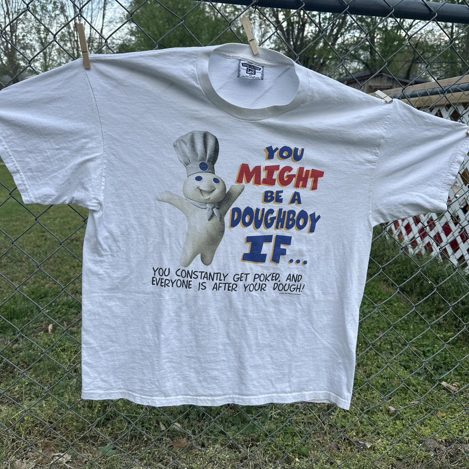 VTG RARE Pillsbury Doughboy Bundle Lot 2- Rare XL T-Shirt & 70's Figure Y2K Unisex T-shirt, Sweatshirt, Hoodie, Long Sleeve Tee - T-Shirt, Sweatshirt, Hoodie