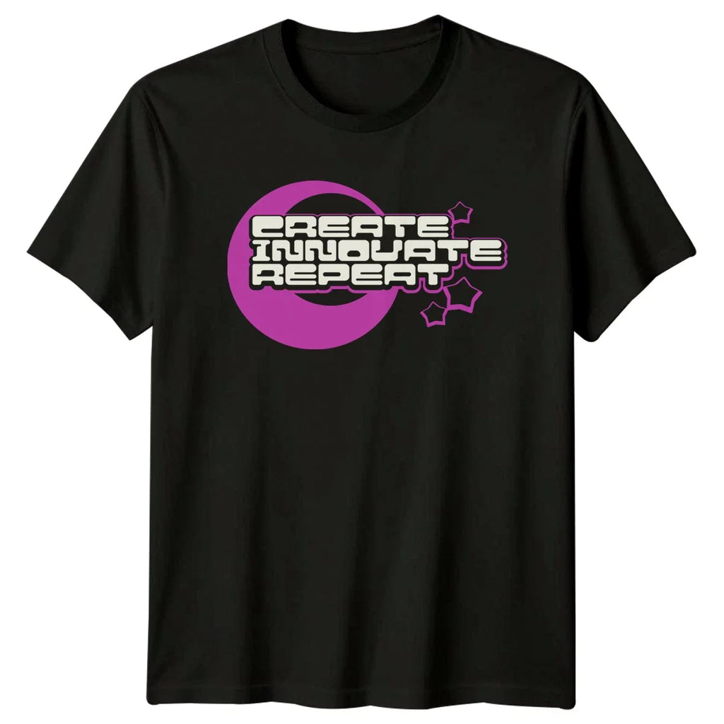 Create Innovate Repeat T-Shirt Innovation Creativity Birthday Gift Unisex T-shirt, Sweatshirt, Hoodie, Long Sleeve Tee - T-Shirt, Sweatshirt, Hoodie