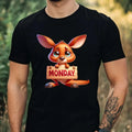 Mens Monday Animal Print Cotton T-Shirt Size XS to 5XL Unisex T-shirt, Sweatshirt, Hoodie, Long Sleeve Tee - T-Shirt, Sweatshirt, Hoodie