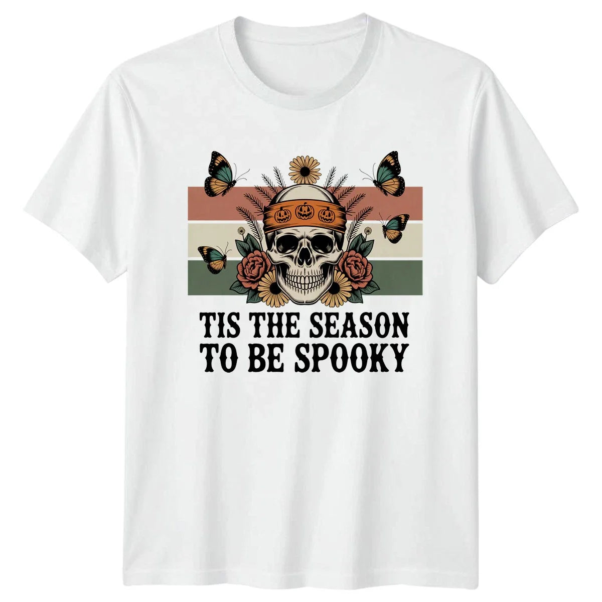 Tis The Season To Be Spooky T-Shirt Vintage Halloween Gift For Him And Her Unisex T-shirt, Sweatshirt, Hoodie, Long Sleeve Tee - T-Shirt, Sweatshirt, Hoodie