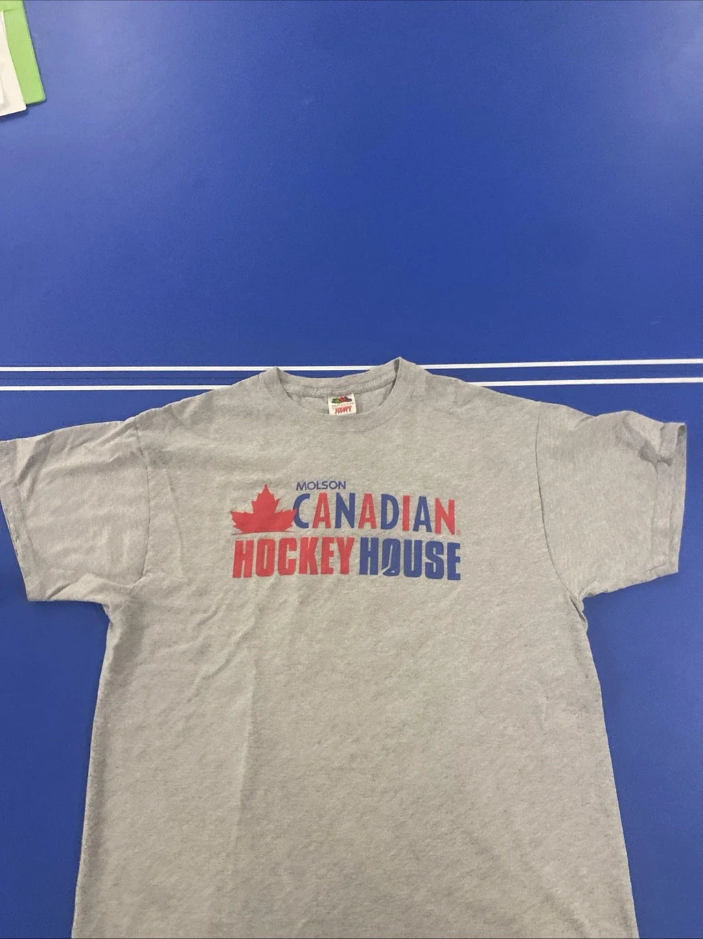 Fruit of The Loom Jolson Canadian Hockey House Beer T Shirt Mens XL Gray Cotton Unisex T-shirt, Sweatshirt, Hoodie, Long Sleeve Tee - T-Shirt, Sweatshirt, Hoodie
