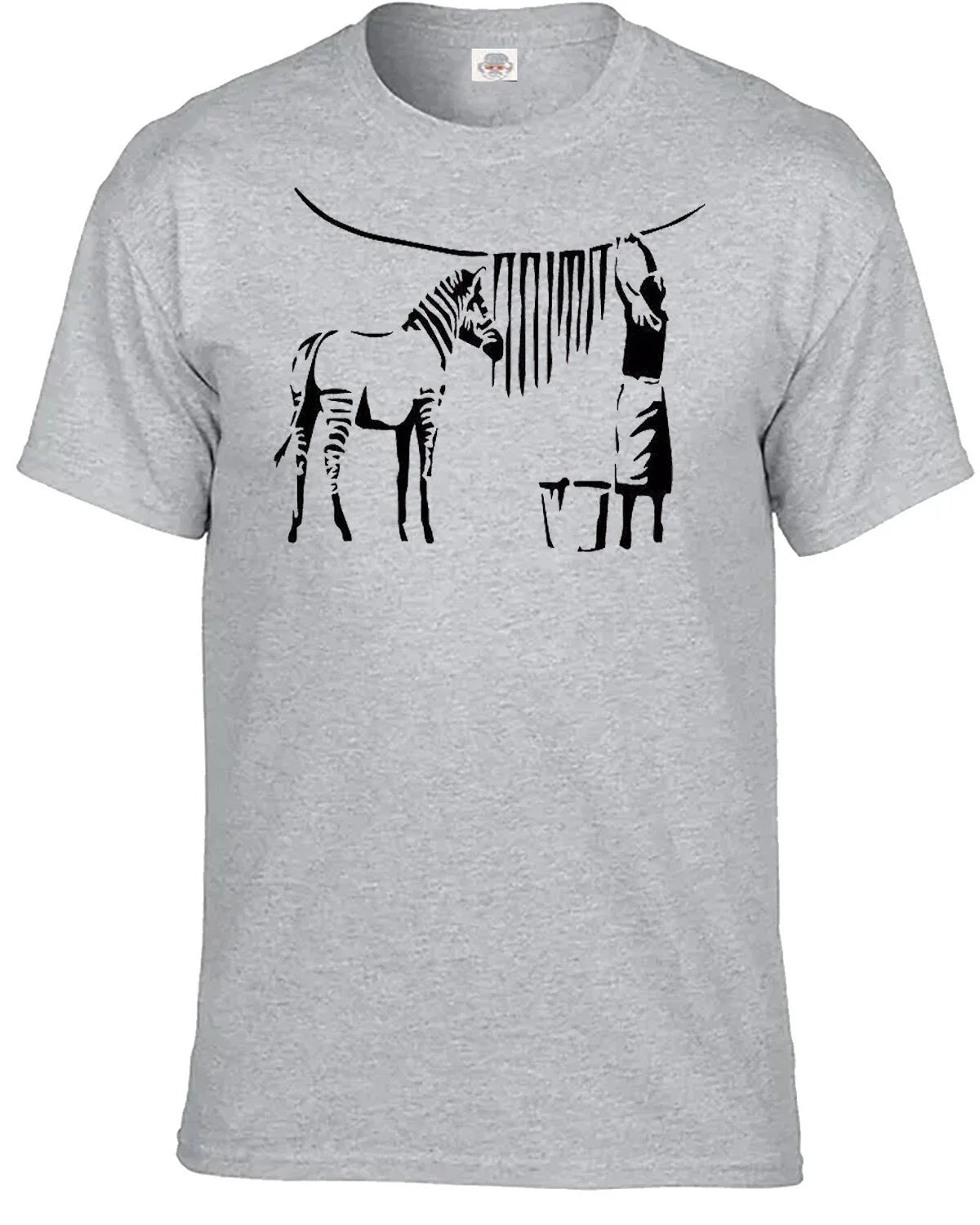 Banksy Zebra Wash T Shirt Men's Street Urban Art Fashion Graffiti Design Tee Top Unisex T-shirt, Sweatshirt, Hoodie, Long Sleeve Tee - T-Shirt, Sweatshirt, Hoodie