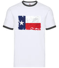 Texas Grunge Flag Style - Men Contrast - State Country Love Born Unisex T-shirt, Sweatshirt, Hoodie, Long Sleeve Tee - T-Shirt, Sweatshirt, Hoodie