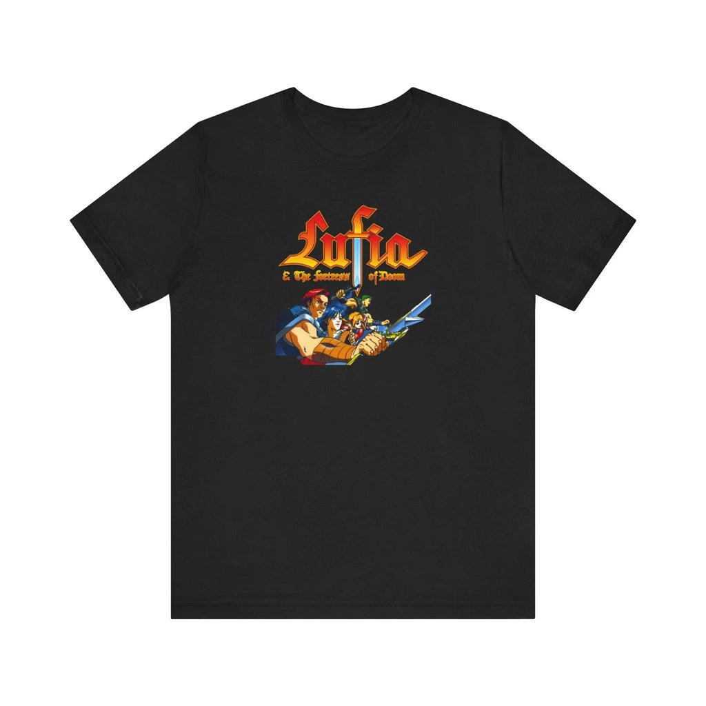 Lufia & The Fortress of Doom SNES Cover Art Unisex Short Sleeve Tee T-Shirt Unisex T-shirt, Sweatshirt, Hoodie, Long Sleeve Tee - T-Shirt, Sweatshirt, Hoodie