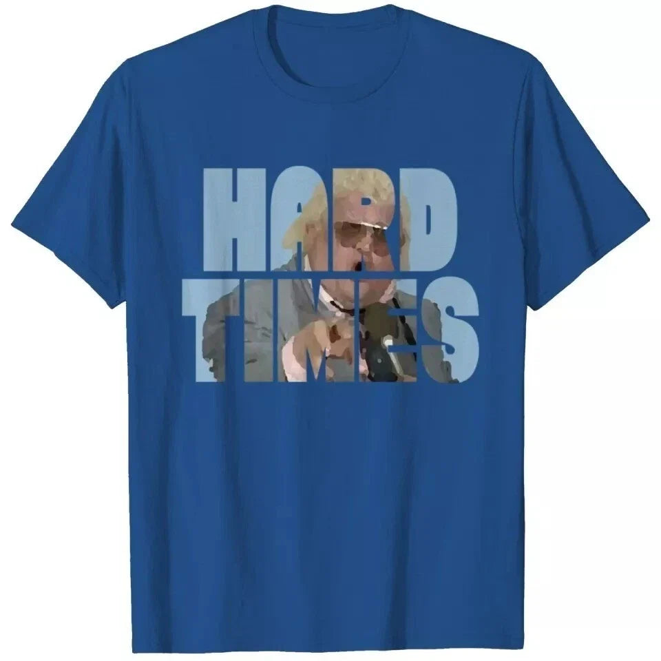 Hard Times, The American Dream, Dusty Rhodes Classic T-Shirt For Men US S-3XL Unisex T-shirt, Sweatshirt, Hoodie, Long Sleeve Tee - T-Shirt, Sweatshirt, Hoodie