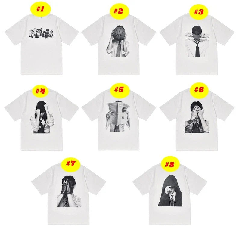 Vintage Bangtan Shirt, Retro Black & White Aesthetic Shirts, Gift Fan Unisex T-shirt, Sweatshirt, Hoodie, Long Sleeve Tee - T-Shirt, Sweatshirt, Hoodie