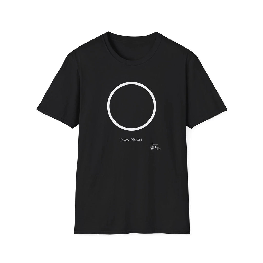 Minimalist Geometric New Moon For Black T-shirt Design Unisex T-shirt, Sweatshirt, Hoodie, Long Sleeve Tee - T-Shirt, Sweatshirt, Hoodie
