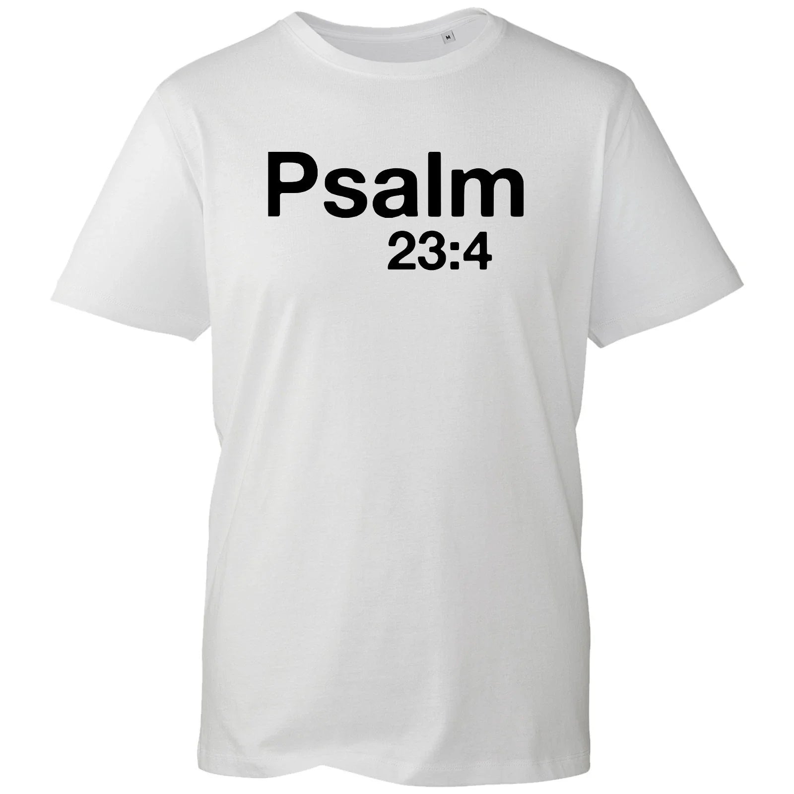 Bible Verse T-shirt Psalm 23:4 Christians Church Holy Top Men's Unisex Gift Tee Unisex T-shirt, Sweatshirt, Hoodie, Long Sleeve Tee - T-Shirt, Sweatshirt, Hoodie