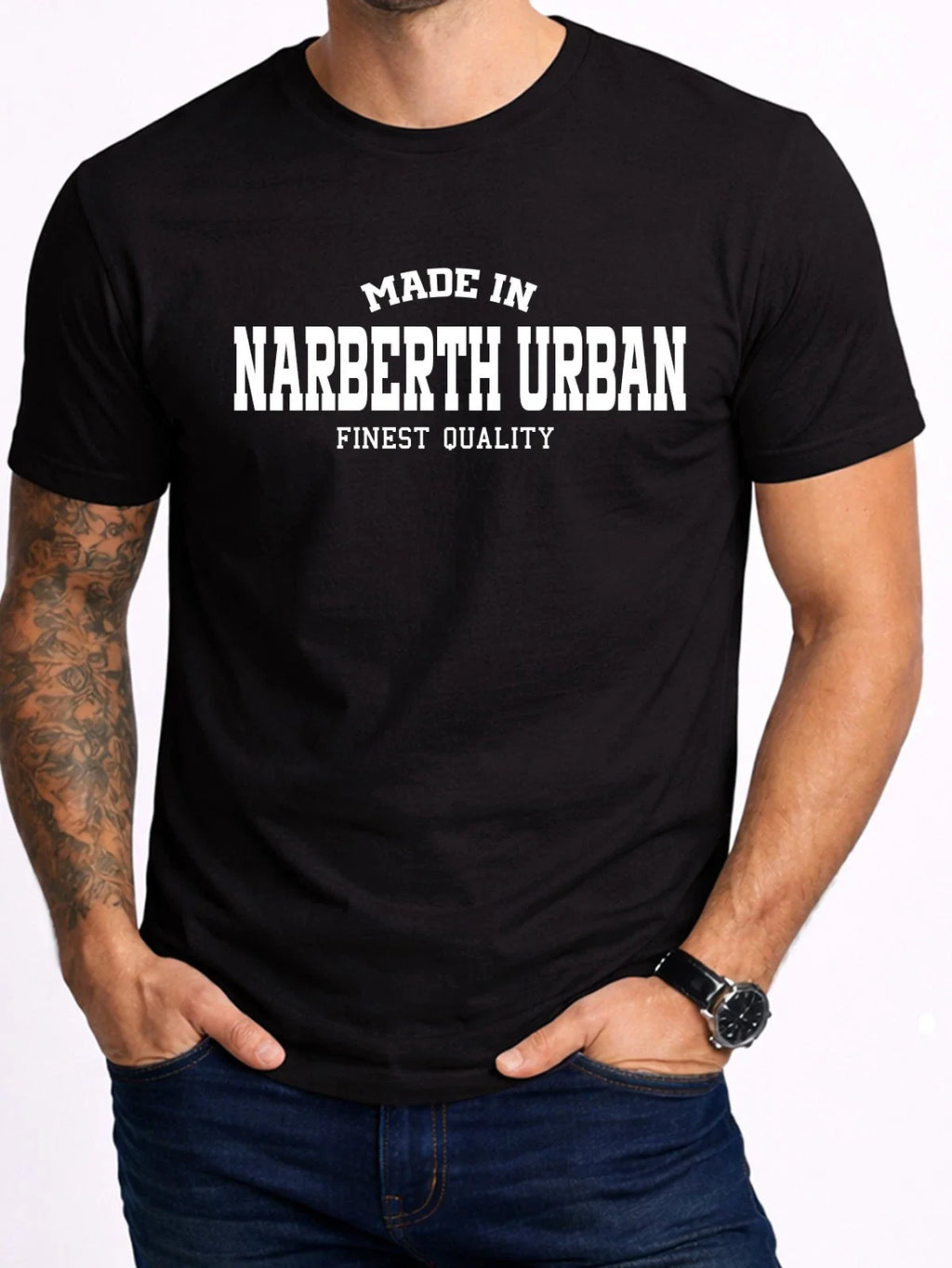Product Of Narberth Urban Men's T-Shirt UK Place Gift Unisex T-shirt, Sweatshirt, Hoodie, Long Sleeve Tee - T-Shirt, Sweatshirt, Hoodie