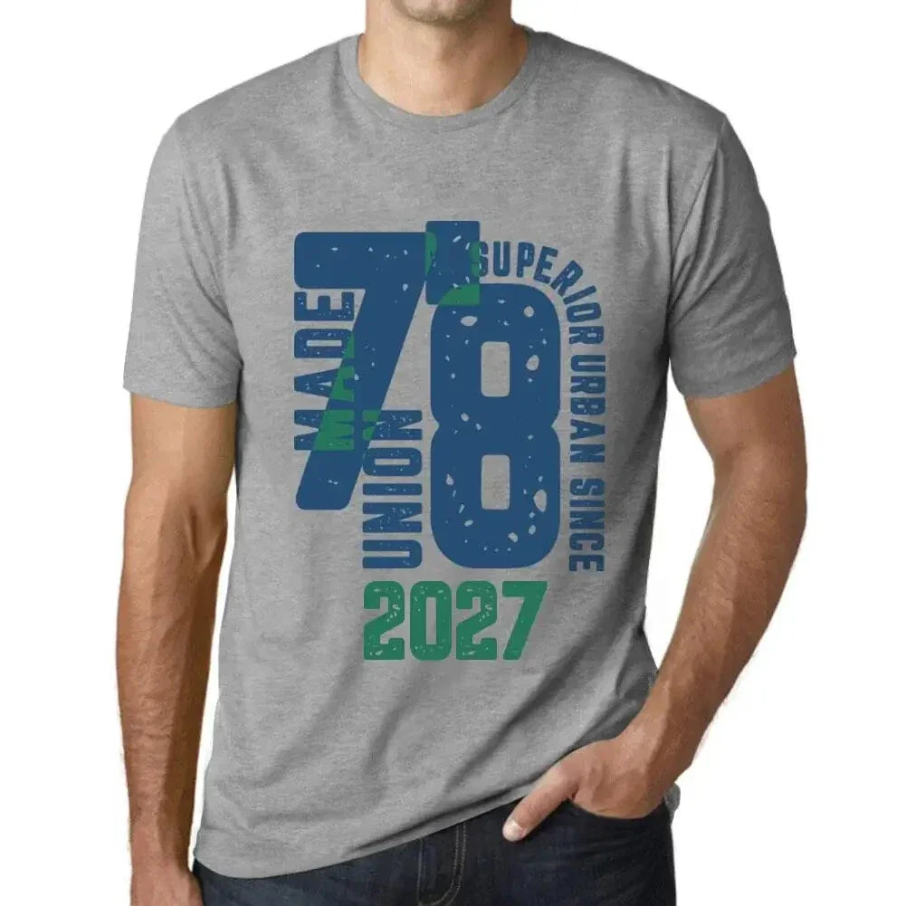 Men's Graphic T-Shirt Superior Urban Style Since 2027 Eco-Friendly Limited Unisex T-shirt, Sweatshirt, Hoodie, Long Sleeve Tee - T-Shirt, Sweatshirt, Hoodie